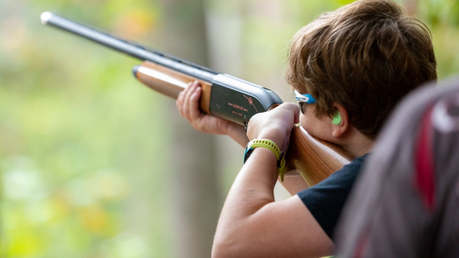 boy holding gun