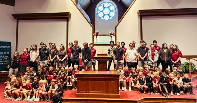 ✨💙 Yesterday was such a special day at CCS! 💙✨

We kicked off the year with our Alpha Omega Chapel, where the journey of faith and learning comes full circle. Our Seniors in the Class of 2026, who are starting their last chapter as CCS students, walked hand-in-hand with their Kindergarten buddies, who are just beginning theirs. What an unforgettable picture of how we grow together at CCS! 🙌🎓🍎

It was awesome seeing so many parents, teachers, and staff filling the room with love and support. 💛 A big shoutout to Cameron Merrill for leading us in amazing songs of praise 🎶 and to Mr. Steve Kirby, one of our founding Board Members, who shared another powerful and inspiring message. Since leading the very first CCS chapel in 2007, Steve has blessed us every year with a reminder of our history, our mission, and the faith of the Centurion - a faith so strong it amazed Jesus. 🛡️✝️

From crayons to caps and gowns 🎨🎓, CCS is more than a school...it’s a place where faith, learning, and lifelong friendships begin and grow stronger every step of the way. 💫

#MyCCS #WeAreFamily #FaithOfTheCenturion #CCSChapel #AlphaOmega